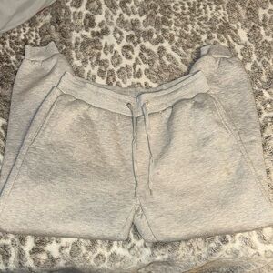 Gray sweatpants size XL